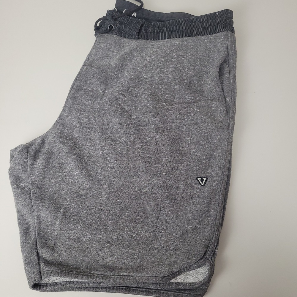 Vissla Mens Heather Grey Hybrid Lounge Shorts Size L 33-34 M214KCAB